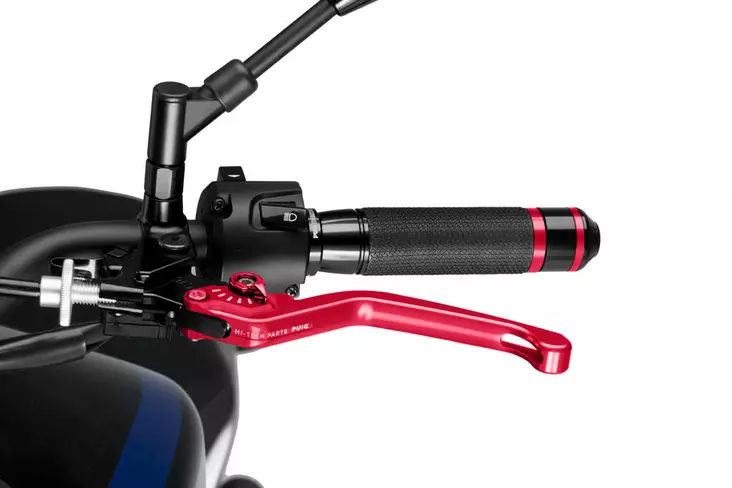 Puig Unfoldable Clutch Lever 3.0. C/Red Selector C/Red - Moottoripyörän vivut ja vivunrungot - D358571 - 1