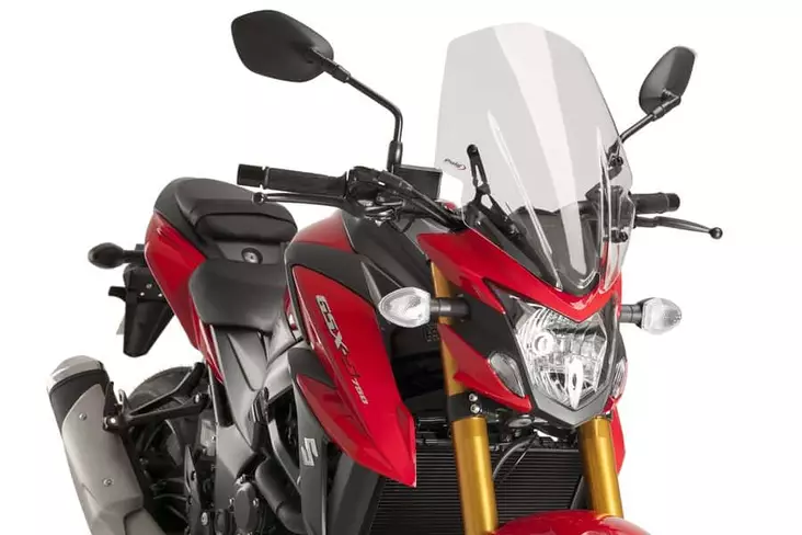 Puig Winds. N.G. Touring Suzuki Gsx-S750 17-21'' C/Clear - Moottoripyörän tuulisuojat - D302561 - 1