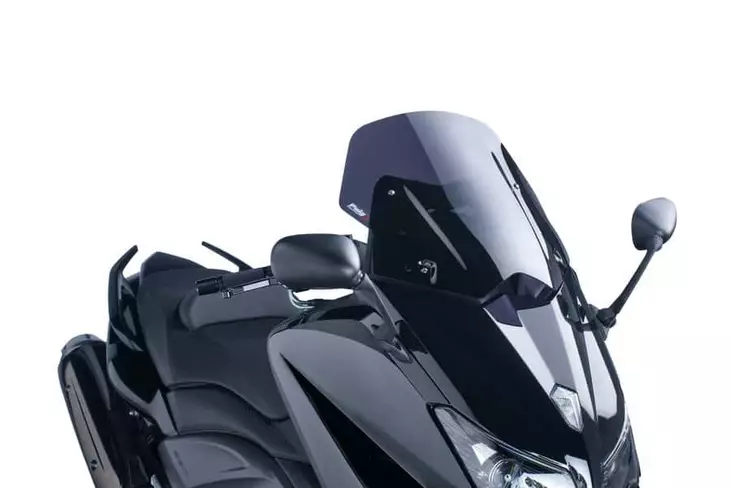 Puig Winshield V-Techline Yamaha Tmax 12-16 C/D.Smoke - Moottoripyörän tuulisuojat - D299231 - 1