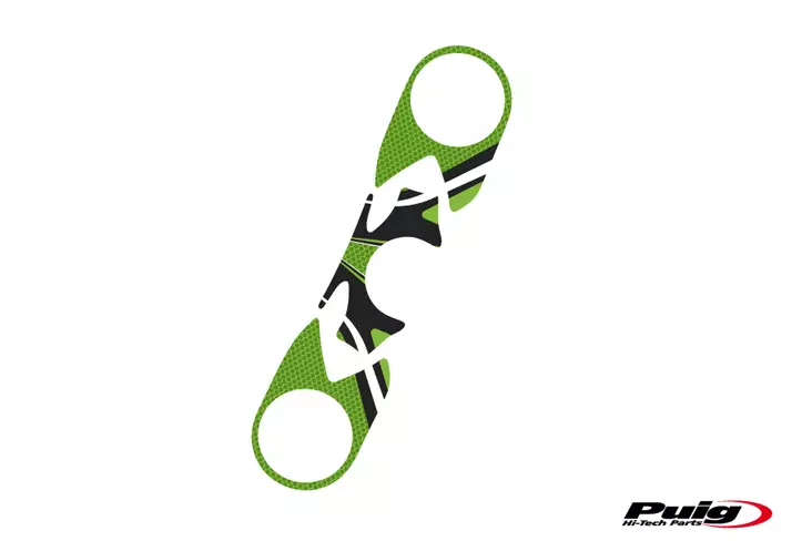 Puig Yoke Protector Kawasaki Zx6R 05-06 C/Green - Moottoripyörän kaatumatapit - D300301 - 1