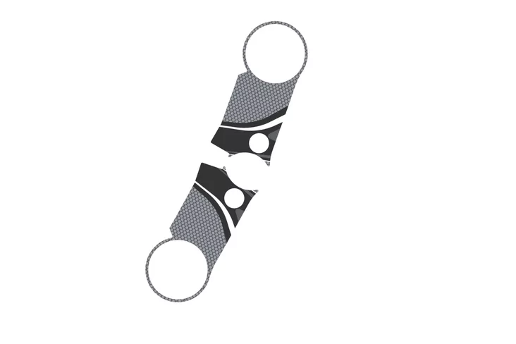 Puig Yoke Protector Radikal Honda Cbr 600 Rr 24' C/Gre - Moottoripyörän tarrasarjat - D536931 - 1