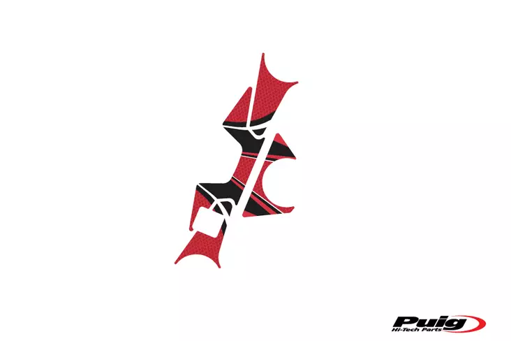 Puig Yoke Protector Radikal Suzuki Sv650X 18' C/Red - Moottoripyörän kaatumatapit - D302891 - 1
