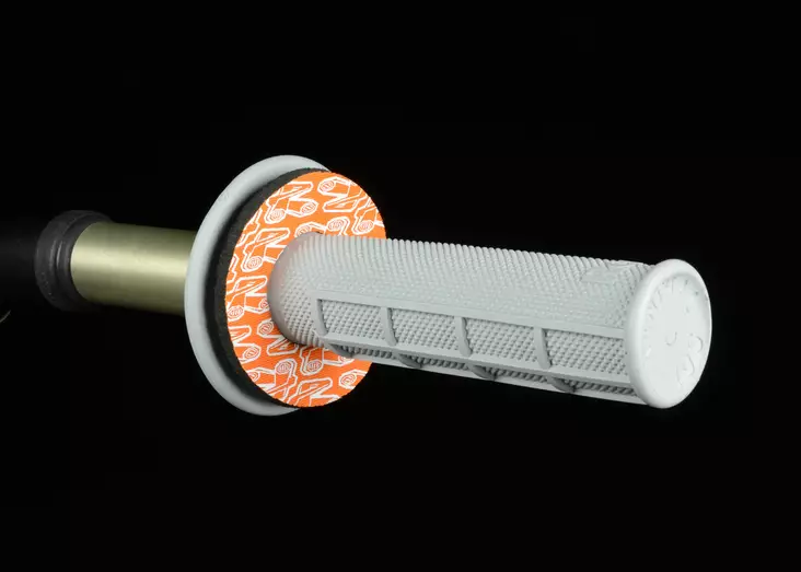 Renthal Grip Donutz Oranssi (2pcs) - Moottoripyörän kahvakumit - D446301 - 1