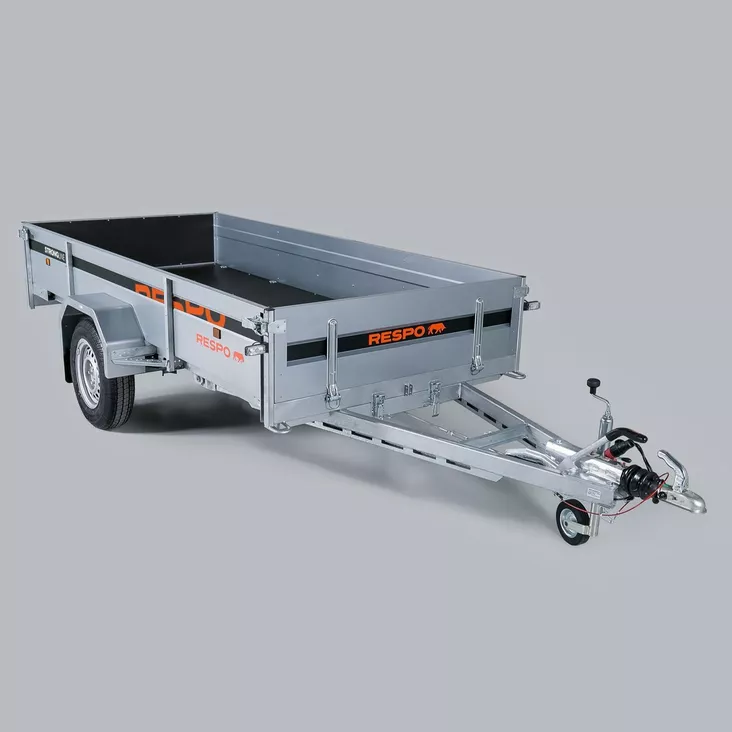 RESPO PERÄVAUNU 150*350*42 JARRULLINEN, KANTAVUUS 1073KG - Respo Perävaunut - 112351 - 1