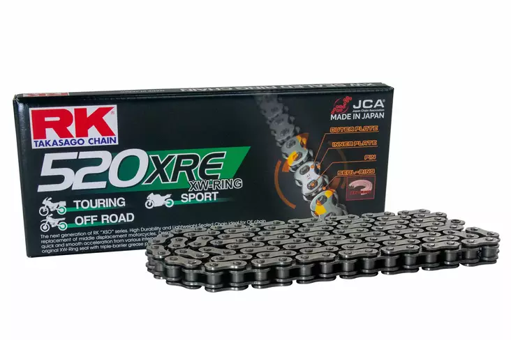 RK 520XRE XW-rengasketju +CL (jousil.) - Ketjut 520 - D494821 - 1