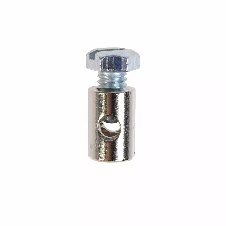 Ruuvinippa Ø 8.0mm pituus 9.0mm vaijeri Ø 2.5mm (20kpl) - Mopon vaijereiden nipat, ruuvit - D479111 - 1