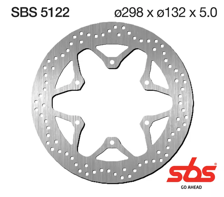 Sbs Jarrulevy Standard - Moottoripyörän jarrulevyt - D241751 - 1