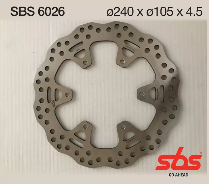 Sbs Jarrulevy Upgrade - Moottoripyörän jarrulevyt - D241911 - 1