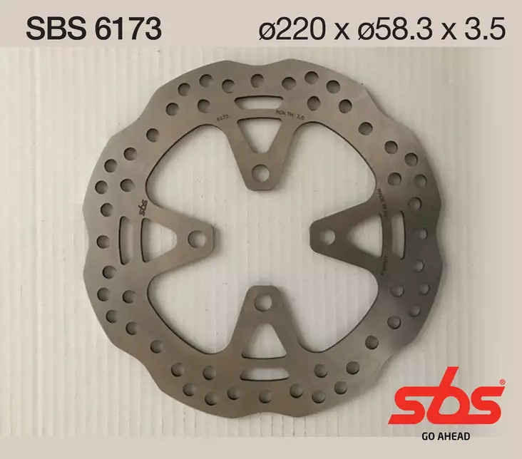 Sbs Jarrulevy Upgrade - Moottoripyörän jarrulevyt - D241971 - 1