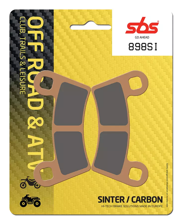 Sbs Jarrupalat Sintered Offroad - Moottoripyörän jarrupalat - D150631 - 1