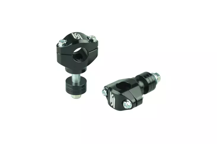 Scar Bar mounts - Ø22,2 Height 30/35/40/45mm - for Scar Triple Clamps new design - Moottoripyörän ohjaustangon kiinnikkeet - D480391 - 1