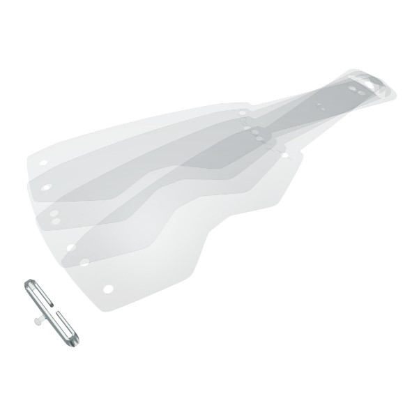 Scott Tearoffs w sealing tape Prospect/Fury 2x7pcs - Ajolasien linssit & varaosat - D457961 - 1