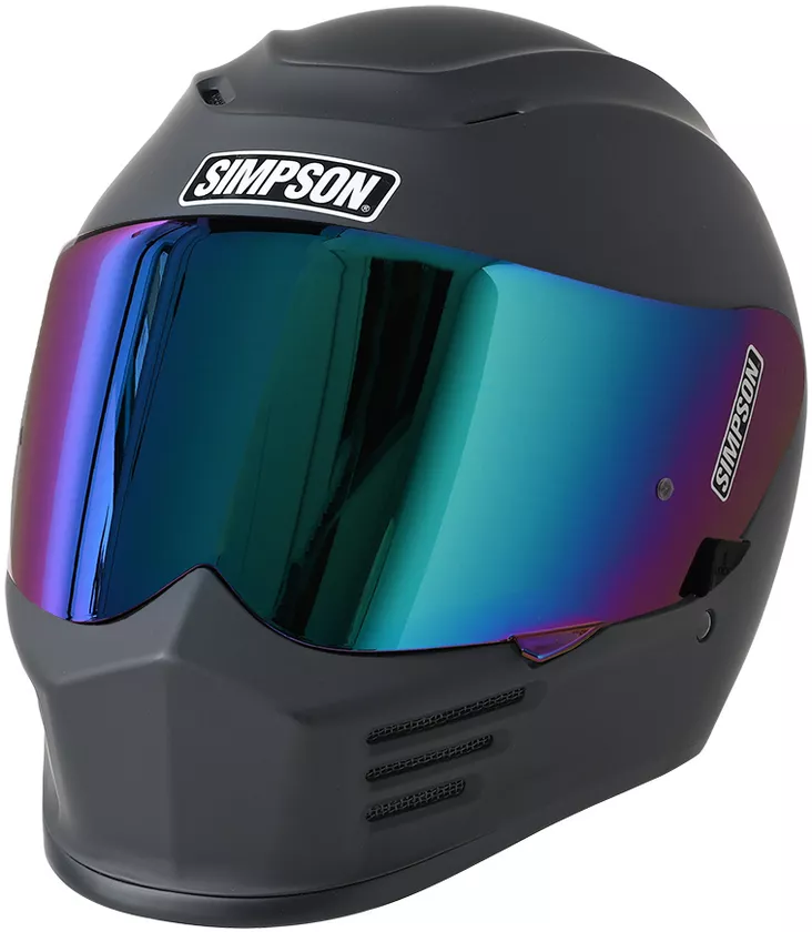 SIMPSON Kypärä Speed 06 solid matta musta - Umpikypärät - D491031 - 1