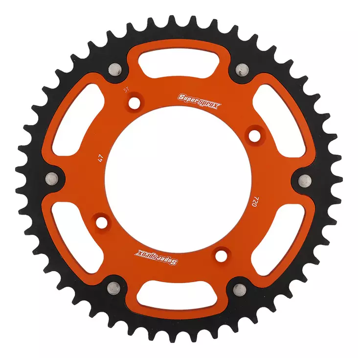 Supersprox Stealth Takaratas Oranssi - Moottoripyörän takarattaat - D294541 - 1