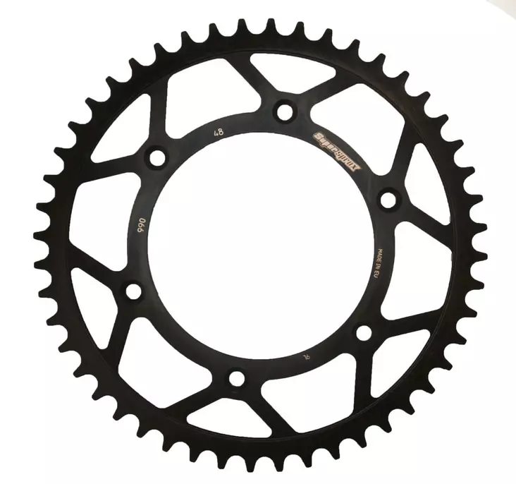 Supersprox Teräs takaratas KTM/Husqv./Husab. Musta 48 - Moottoripyörän takarattaat - D211761 - 1