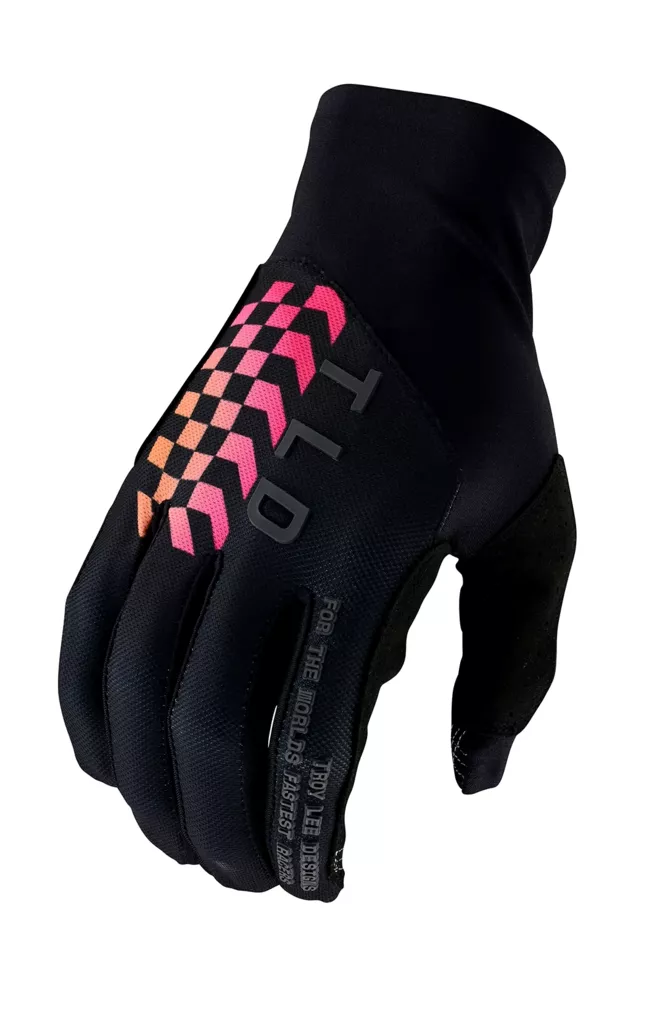 TLD Flowline Glove Flipped Black - Pyöräilyhanskat - 135221 - 1