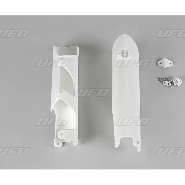 UFO Etuhaarukan suojat HVA TC/FC 14TE/FE 14-15 Valkoinen - Moottoripyörän haarukansuojat - D219281 - 1