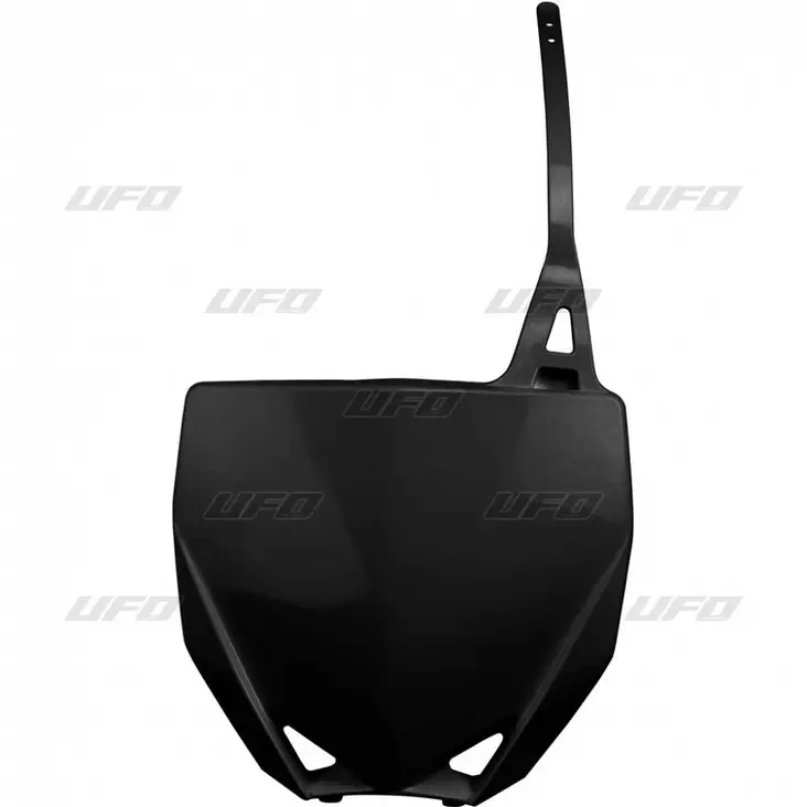 UFO Etunumerokilpi YZ65 19-.. YZ85 15-. Musta 001 - Moottoripyörän numerokilvet - D269031 - 1