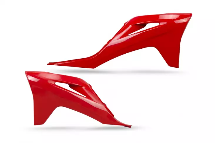 UFO Ilmanohjain GasGas MC125-450 + EC250-350 2021-23 Punainen 062 - Moottoripyörän ilmanohjaimet - D386311 - 1