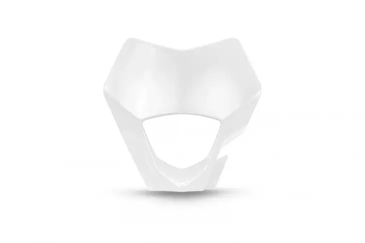 UFO Muovi ajovaloille GasGas EC/EC-F 250-350 21-23 Valkoinen 041 - Moottoripyörän valomaskien tarvikkeet - D386331 - 1