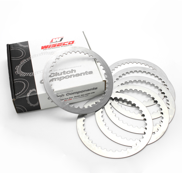 Wiseco Clutch Plate Kit Honda XR400R '96-04 (6 Steels) - Moottoripyörän kytkinlevyt - D275361 - 1