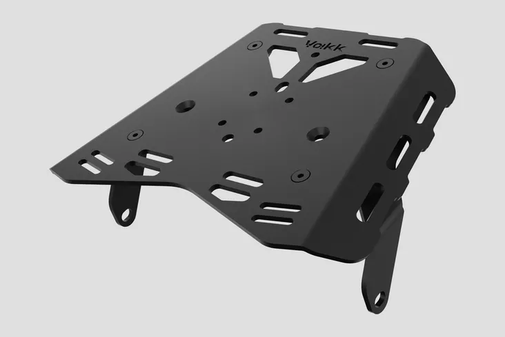 Yakk EXP Rear rack soft luggage CFMOTO 800MT-X (25-) black - Moottoripyörän laukkujen kiinnityssarjat - D548721 - 1
