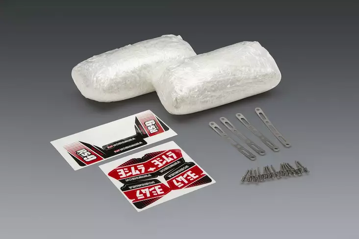 Yoshimura RS-9T Dual Premium Muffler Repack Kit 450g - Moottoripyörän äänenvaimentimen varaosat - D417711 - 1