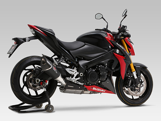 Yoshimura Slip-On Suzuki GSX-S1000 15- R-11 Single exit SM/CA tip EEC - Moottoripyörän äänenvaimentimet - D303821 - 1