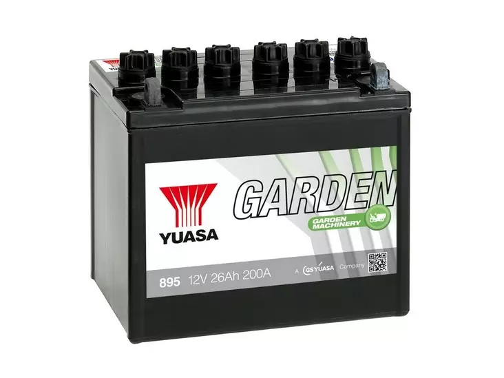 Yuasa akku 895 12V 26AH Puutarha (wc) Huom.Rullakkorahti (34) - Akut - D173381 - 1