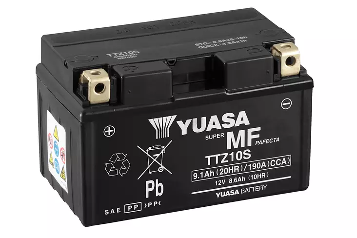 Yuasa akku TTZ10S(WC) hapotettu (6) - Akut - D410231 - 1