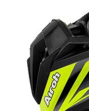 Airoh Aviator 2.2 /2.3/Ace Chin guard vent black matt - Muut varaosat - D188062 - 1