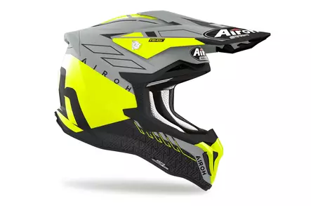 Airoh Kypärä Strycker Skin Keltainen Matta - Offroad-kypärät - D448842 - 2