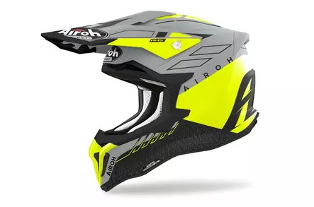 Airoh Kypärä Strycker Skin Keltainen Matta - Offroad-kypärät - D448842 - 1