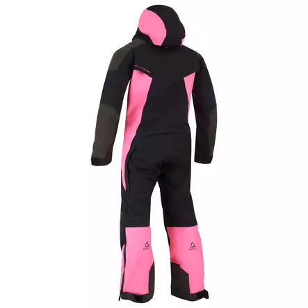 AMOQ Eclipse Naisten Monosuit Musta/Pinkki - Kelkkailuhaalarit / Mono Suits - D440712 - 2