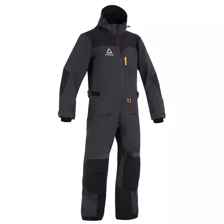 AMOQ Rocket V3 Haalari Harmaa/Musta/Keltainen - Kelkkailuhaalarit / Mono Suits - D520152 - 1