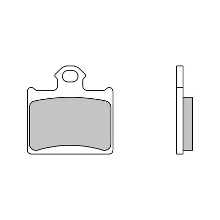 Brembo Jarrupalat Sintered Off-Road - Moottoripyörän jarrupalat - D416262 - 1