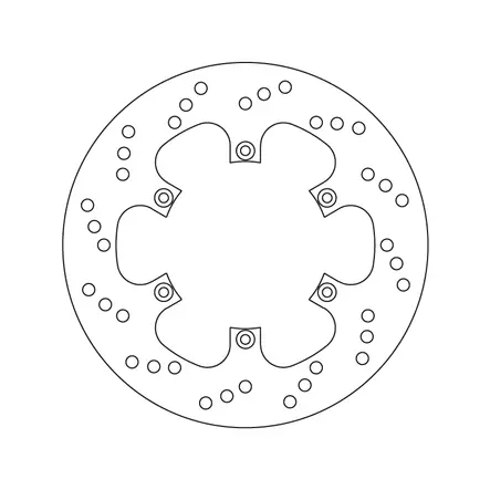 Brembo Serie Oro jarrulevy - Moottoripyörän jarrulevyt - D122862 - 1