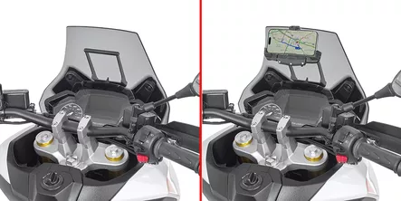 Givi F.U.BR.PEUGEOT XP400 GTXP400 ALLURE '23 - Moottoripyörän katteet & tuulenohjaimet - D494802 - 1