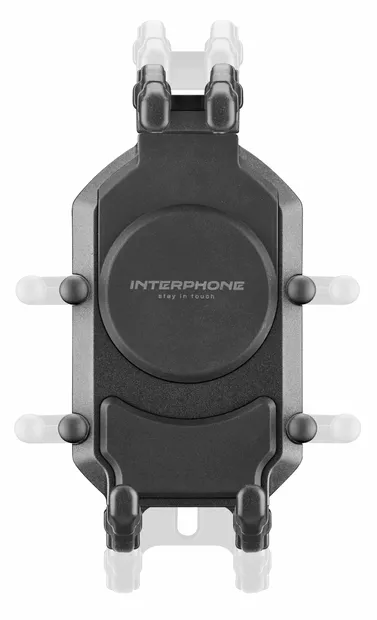 Interphone Holder For Rugged Phones With Antivib - Moottoripyörän matkapuhelintarvikkeet - D540322 - 2
