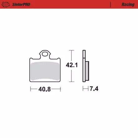 Moto-Master Jarrupalat KTM: SX 85 2011-2020 - Moottoripyörän jarrupalat - D245412 - 1