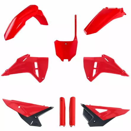 Polisport Full Kit CRF450R 25-.. CRF250R 25-.. OEM Color Red (1) - Moottoripyörän muovisarjat - D512312 - 1