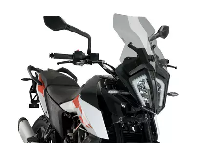 Puig Touring Screen Ktm 390 Adventure 20' C/Smoke - Moottoripyörän tuulisuojat - D406942 - 1