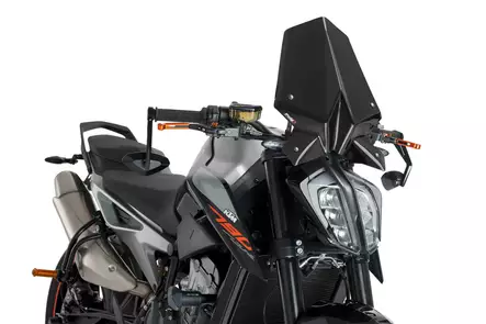 Puig Winds. New Generation Ktm 790 Duke 18' C/Black - Moottoripyörän tuulisuojat - D302912 - 1