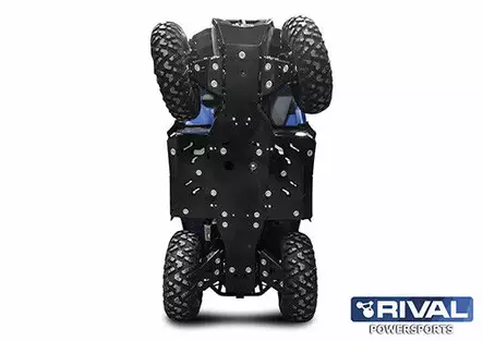 Rival Muovinen Pohjapanssari 10mm CF Moto CForce 450 520 2022- - Mönkijän pohjapanssarit - D500112 - 2