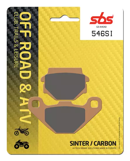 Sbs Jarrupalat Sintered Offroad - Moottoripyörän jarrupalat - D2512 - 2