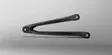 Akrapovic Carbon fiber muffler bracket Ninja ZX-6R 2009- - Moottoripyörän äänenvaimenninkiinnikkeet - D310042 - 1