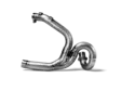 Akrapovic Optional Header (Titanium) Ducati Scrambler 2021-2022 - Moottoripyörän alkukäyrät - D494602 - 1