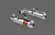Akrapovic Slip-On Line (Titaani) Hypermotard 950/SP 2021- - Moottoripyörän äänenvaimentimet - D417142 - 1