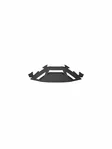 Alpinestars Supertech Nose Guard Replacement - Musta - Ajolasien linssit & varaosat - D544012 - 1