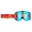 AMOQ Vision Magnetic Crossilasit Red-HiVis - Gold Mirror - Offroad ajolasit - D434052 - 1